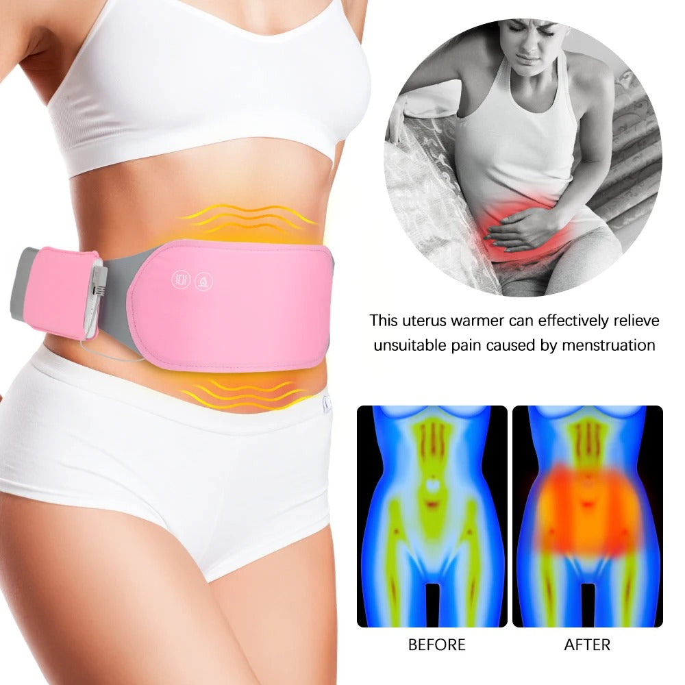 Vivi's Warm Abdominal Massager & Menstrual Pain Relief